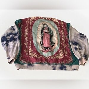 Kapital Kountry Product Virgin Mary Crewneck Sweatshirt Size 3, Made In Japan